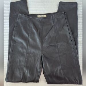 We The Free Black Faux Leather Pants
